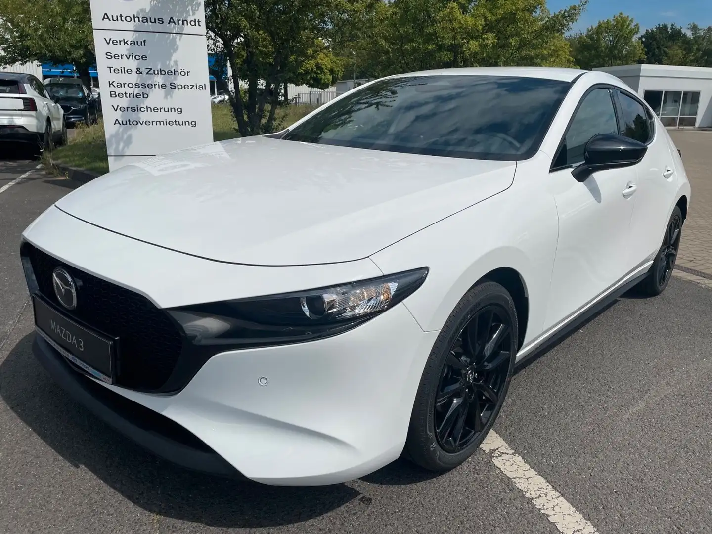 Mazda 3 HOMURA e-Skyactiv G 122PS *ACC *HUD *NAVI *LED Bianco - 1