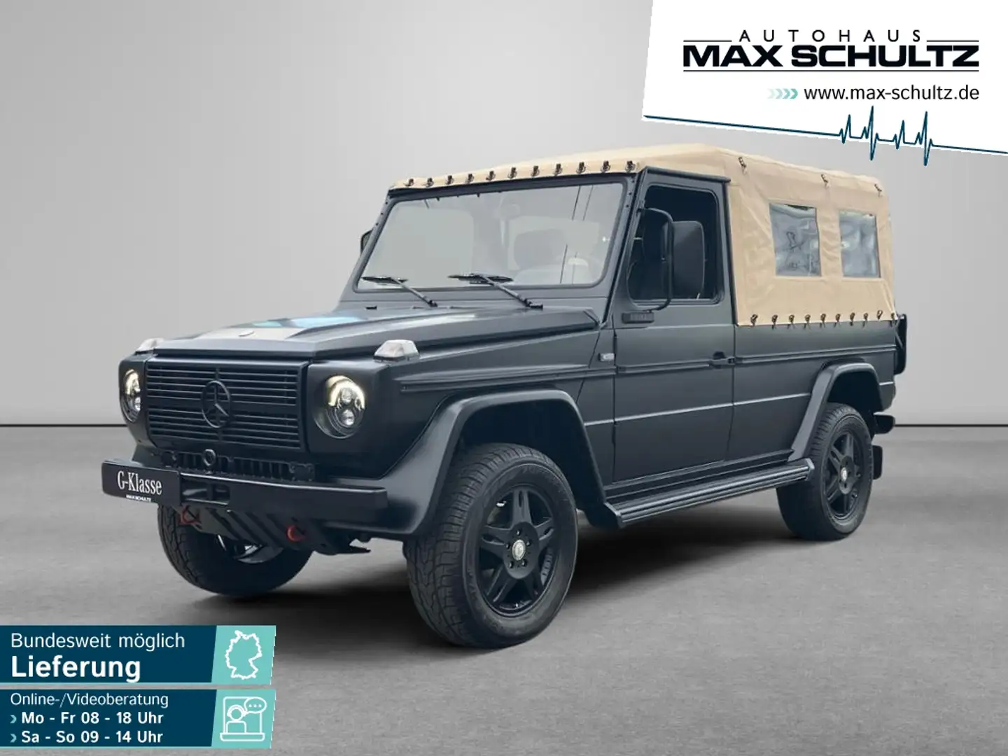 Mercedes-Benz G 230 PUCH 230 GE 4x4 LANG*CABRIO*RESTAURATION Negro - 1