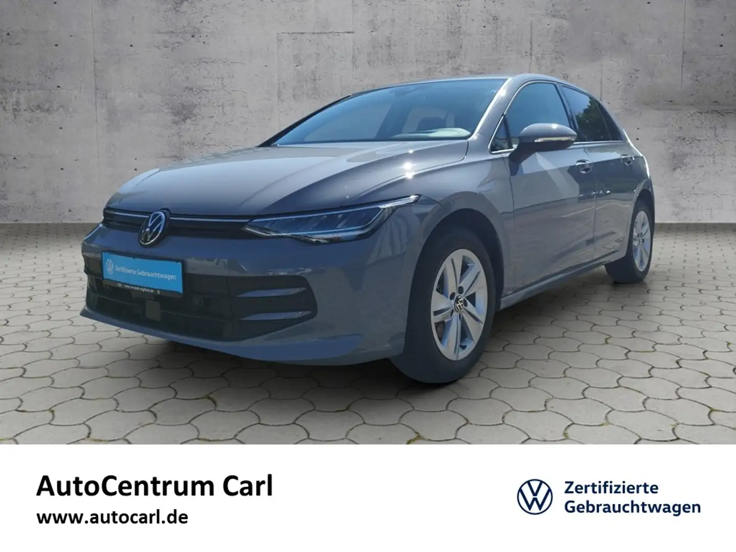Volkswagen Golf VIII Life 1.5TSI Navi/SHZ/RFK/HUD/Carplay KLIMA L Grijs - 2