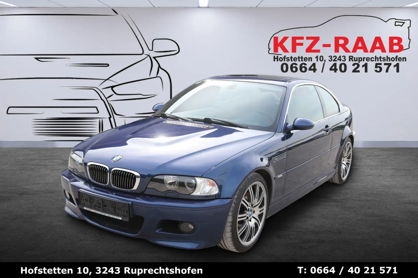 BMW M3 Coupé * Ö-Erstauslierferung & Erstbesitz Blau - 2