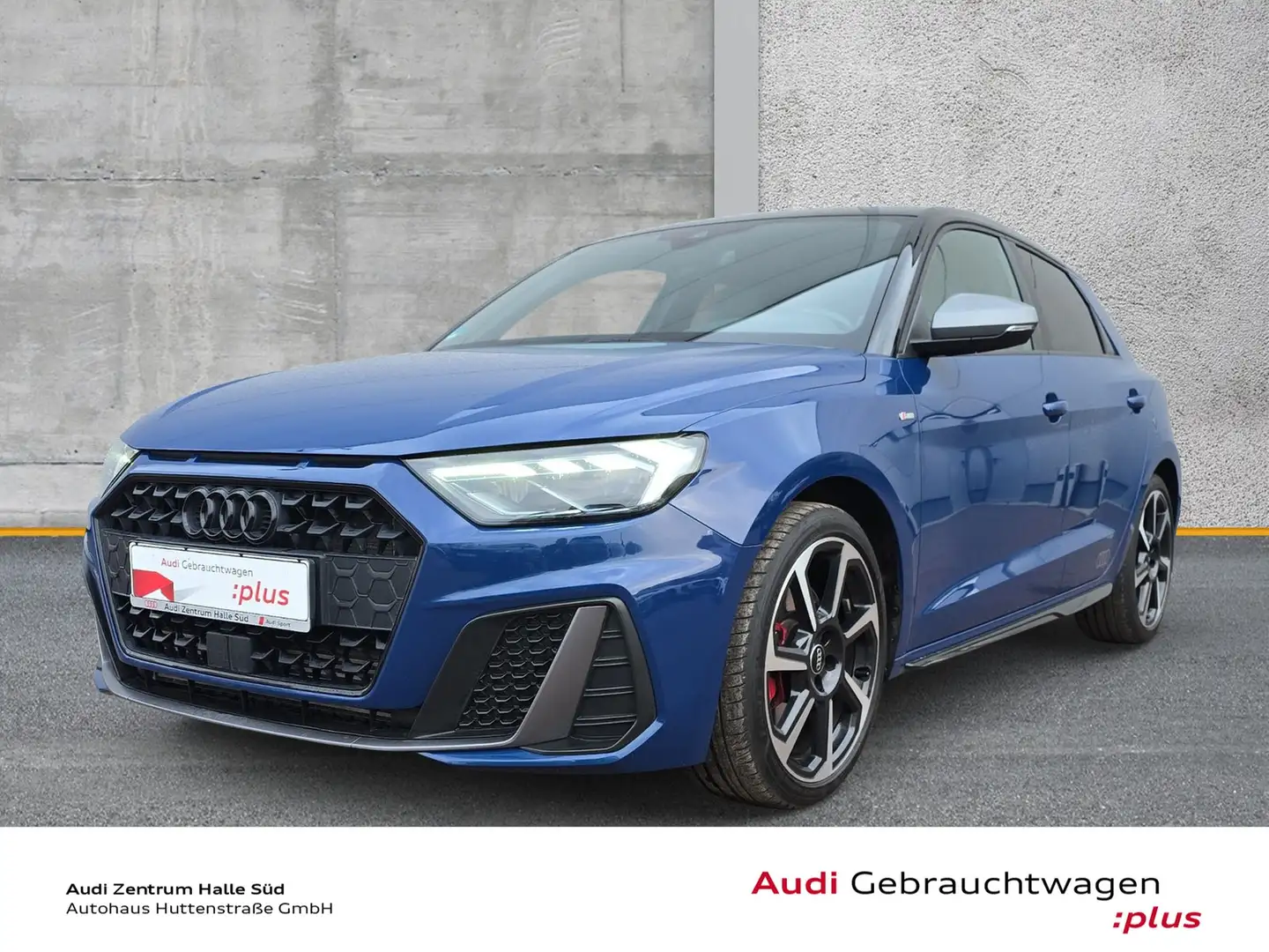 Audi A1 Sportback 40 TFSI S line competition LED Navi Blau - 1