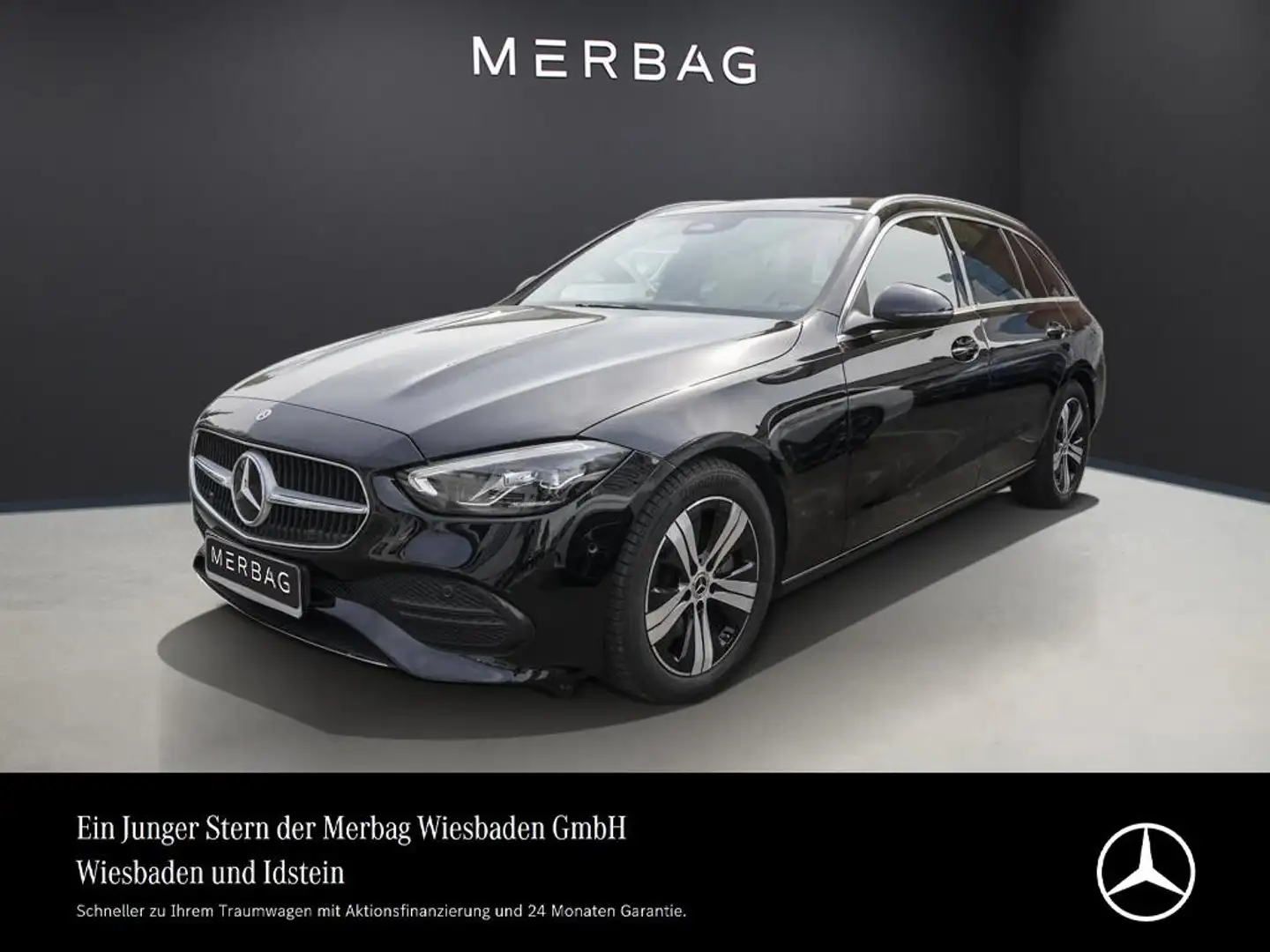 Mercedes-Benz C 220 d 4M T AVANTGARDE MBUX AHK KAMERA BUSINESS Noir - 1
