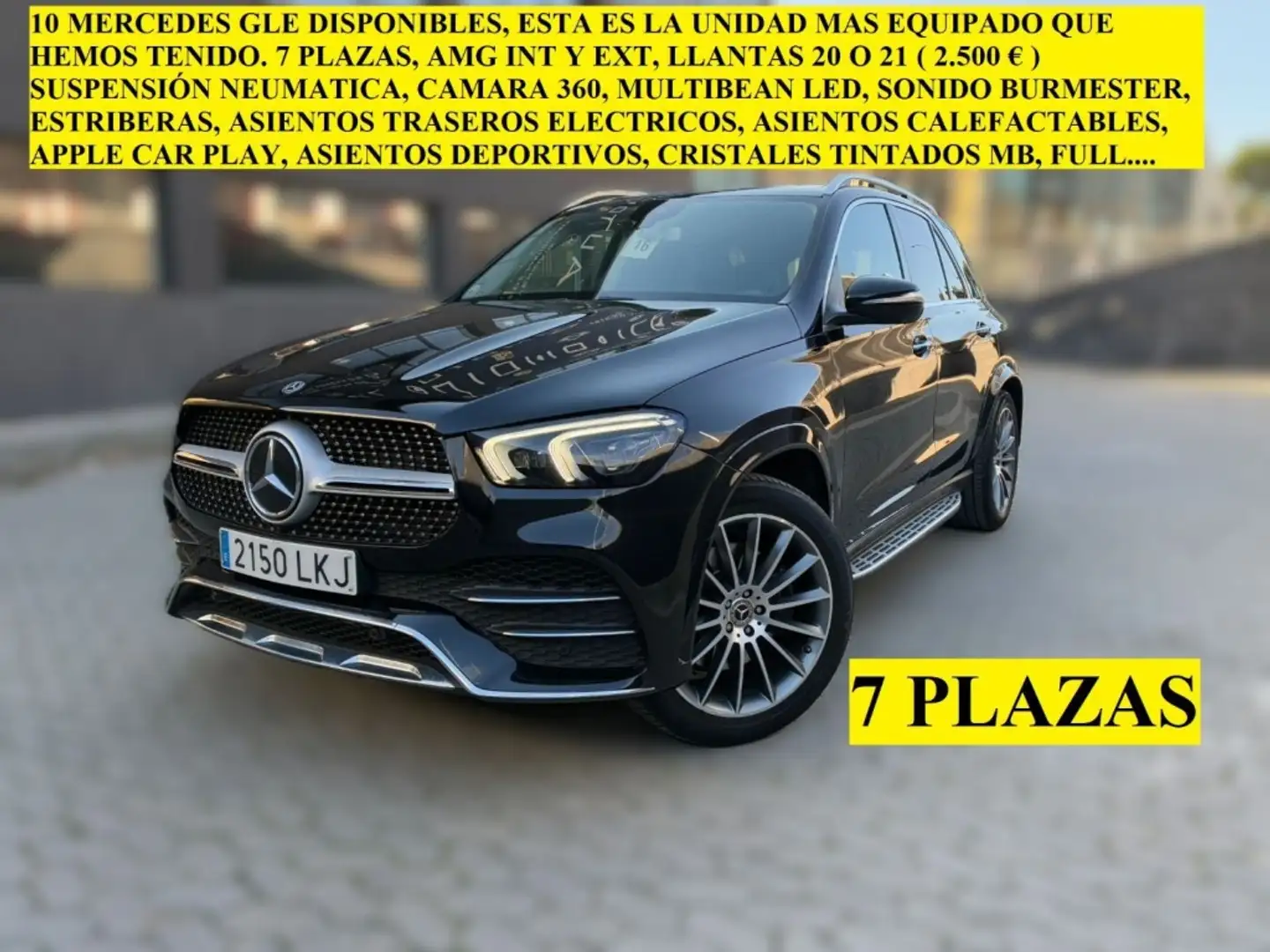 Mercedes-Benz GLE 300 300d 4Matic Aut. Negro - 1