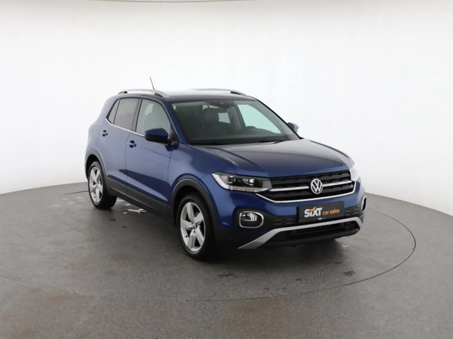 Volkswagen T-Cross 1.0 TSI Style|NAV|LED|ACC|SHZG|PDC v+h|Dig.Co.Pro Blau - 1