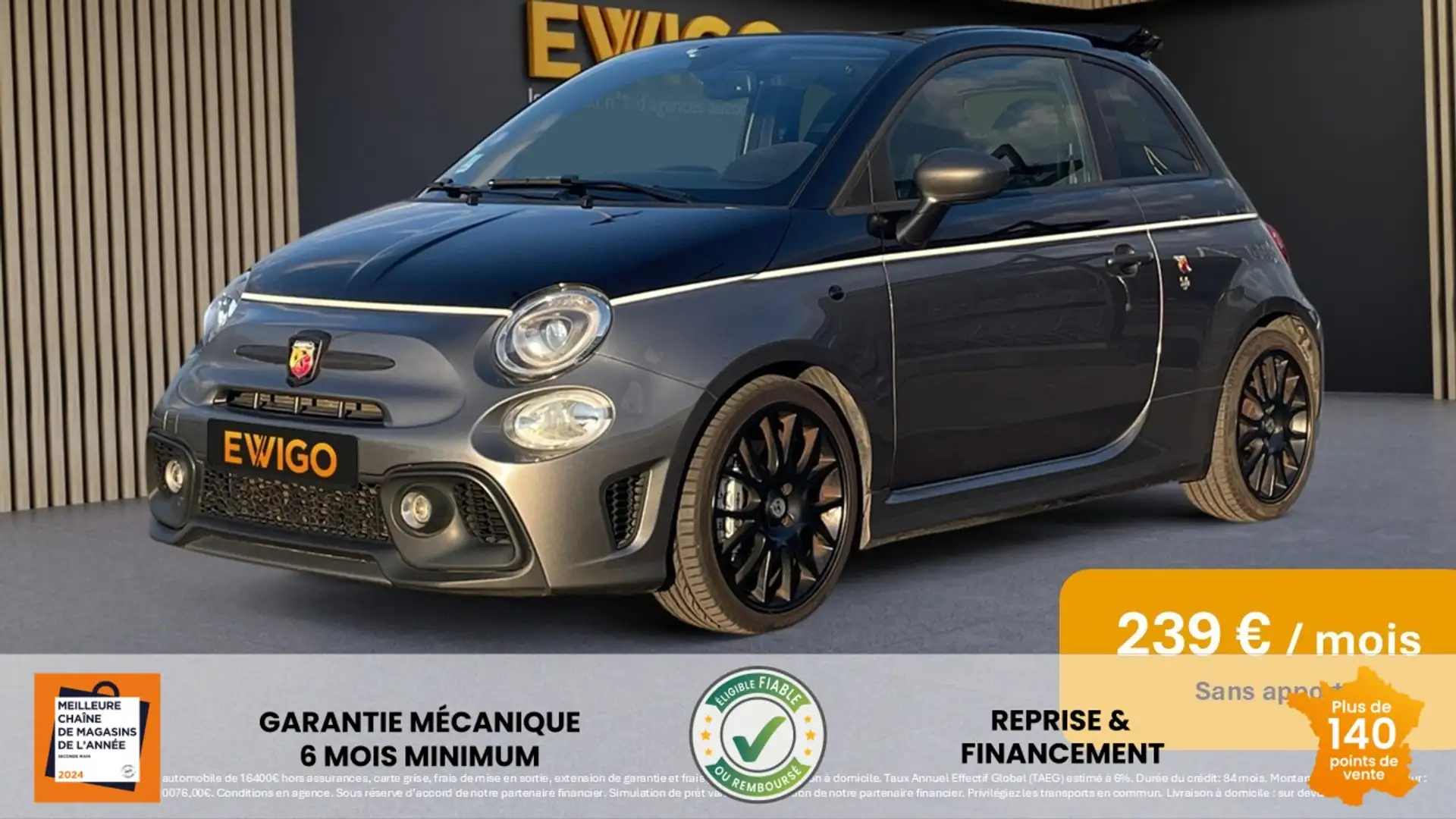 Abarth 500 CABRIOLET II 1.4 TURBO T-JET 180 595 COMPETIZIONE - 1