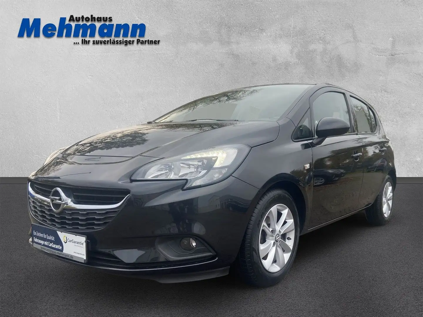 Opel Corsa -E 1.4 *incl. 12 Monate Car Garantie* Schwarz - 1