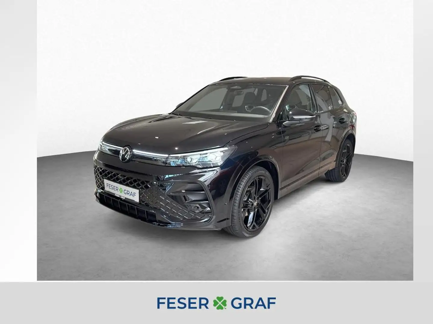 Volkswagen Tiguan 1.5 eTSI DSG R-LINE HD-MATRIX 360KAM ACC Schwarz - 1