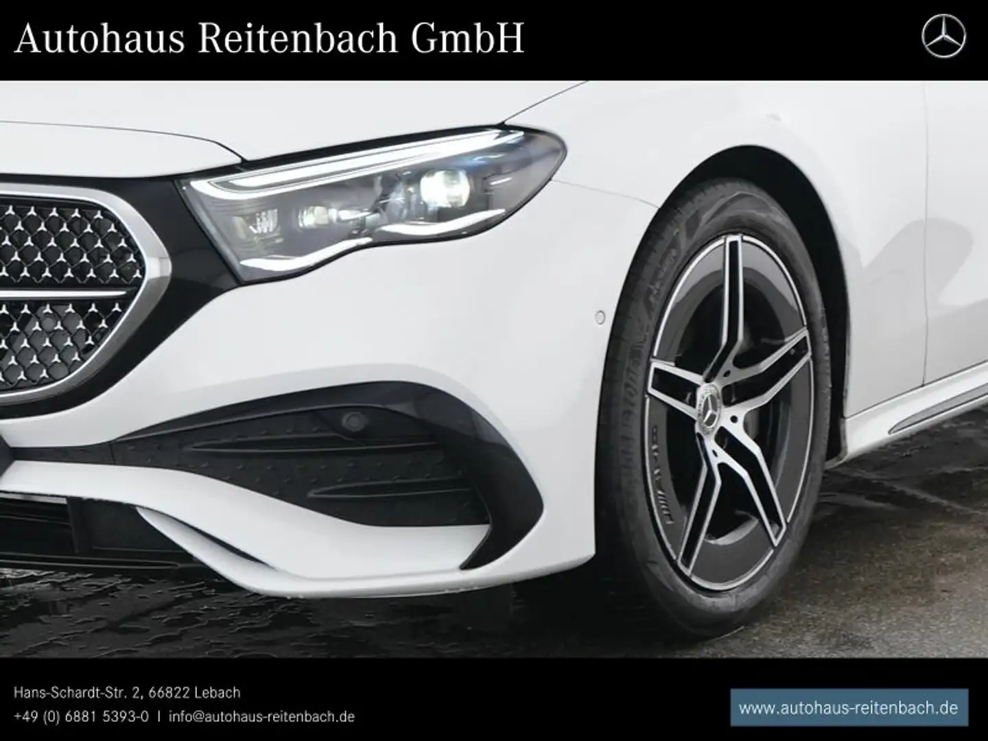 Mercedes-Benz E 220 E220d AMG+BURMESTER4D NIGHT+DISTR+360+AMBIENTEBE Weiß - 2