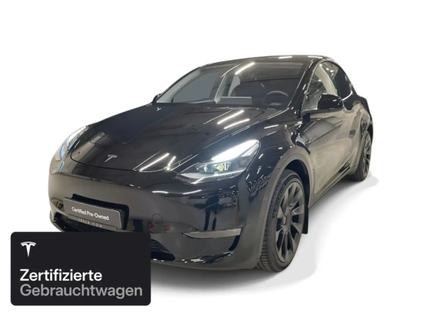 Tesla Model Y Long Range AWD Zwart - 1