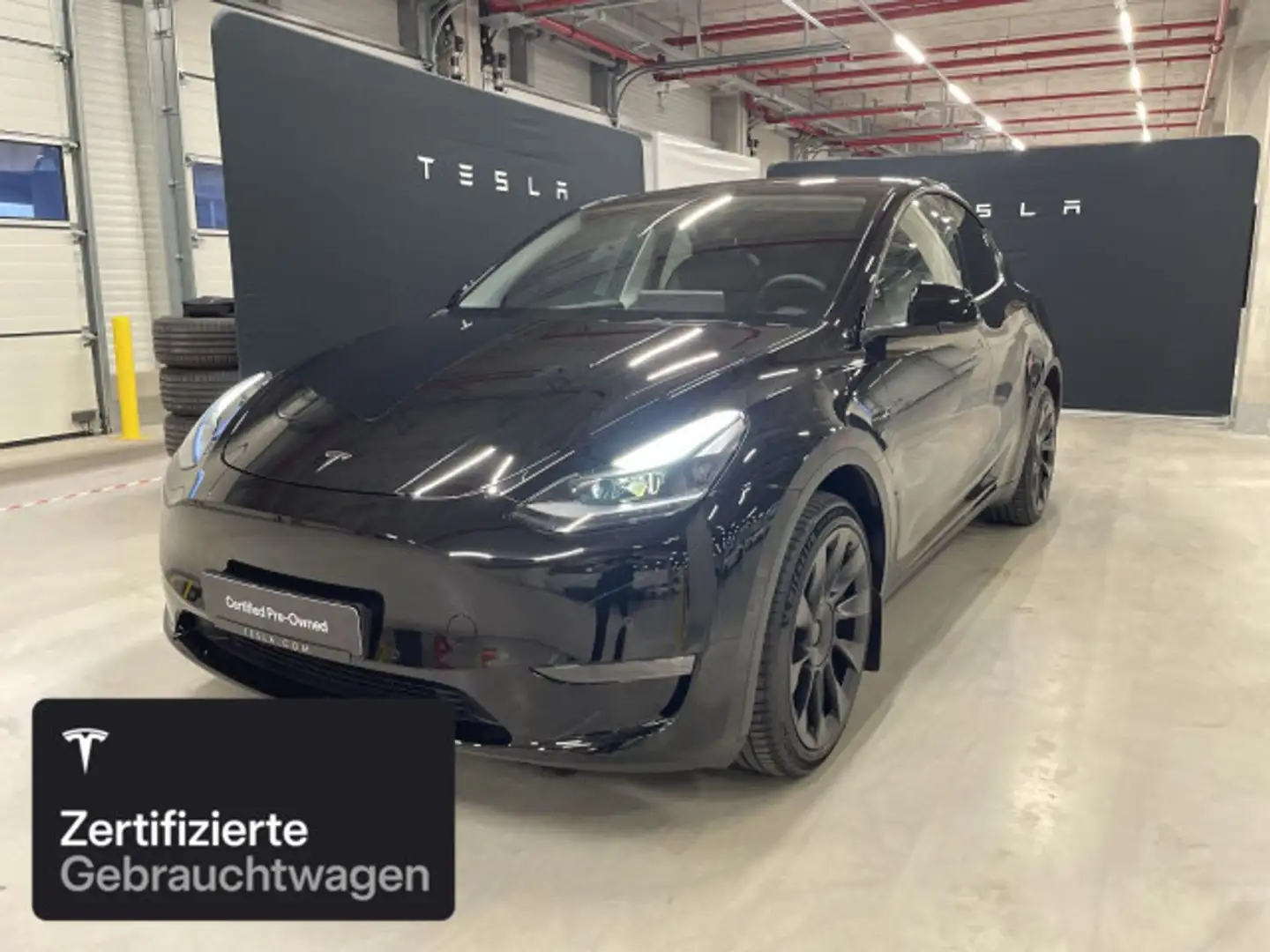 Tesla Model Y Long Range AWD Zwart - 2