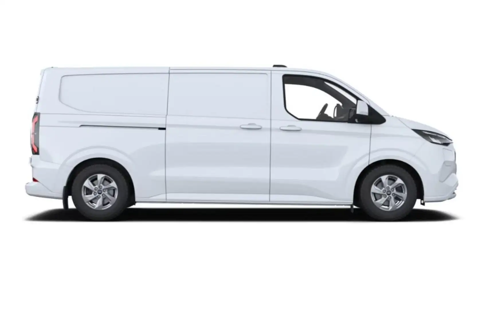 Ford E-Transit Custom Limited 64kWh 340L2 LED SHZ 16Z 160 kW (... Weiß - 2