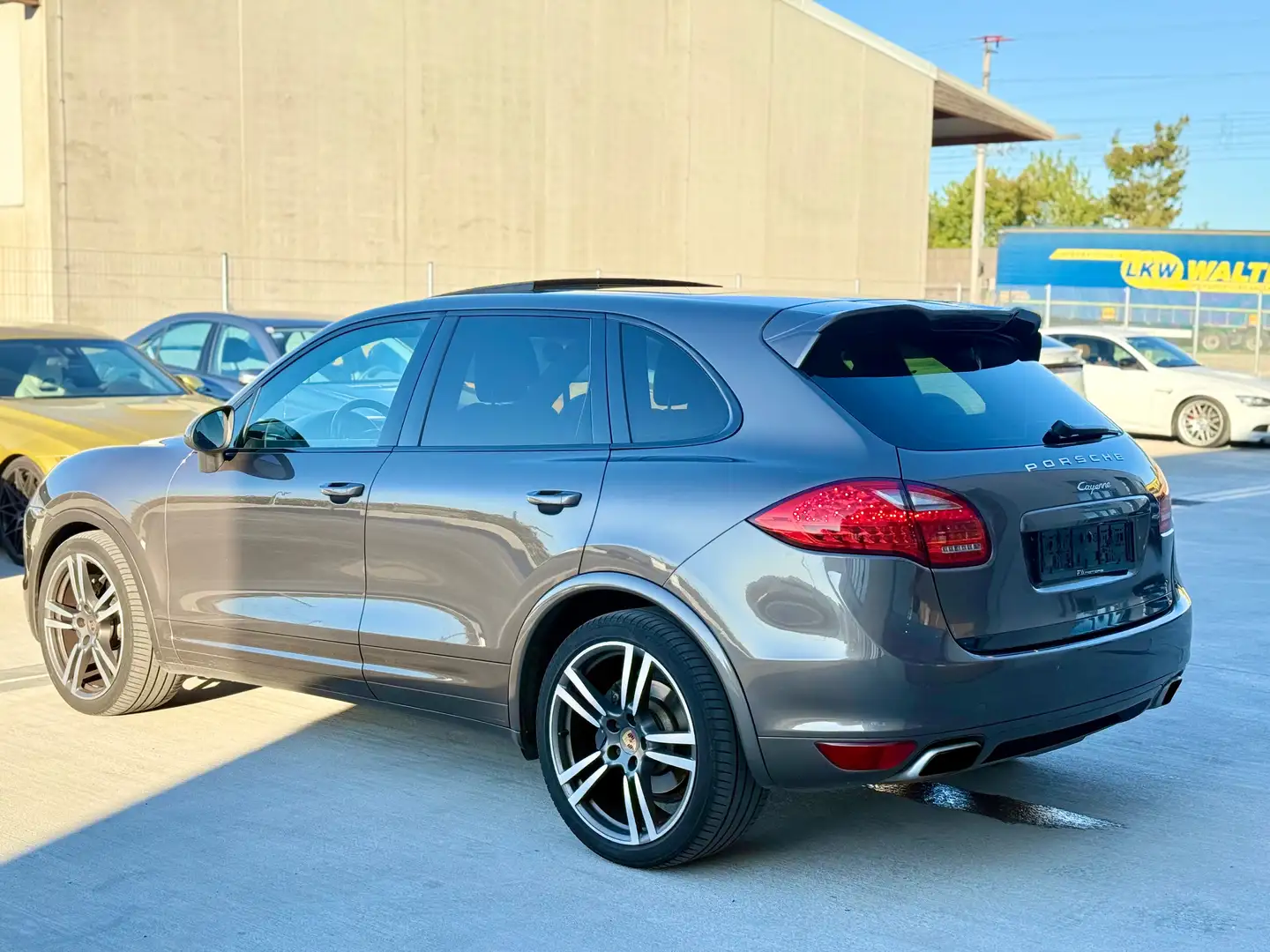 Porsche Cayenne Diesel Gris - 2