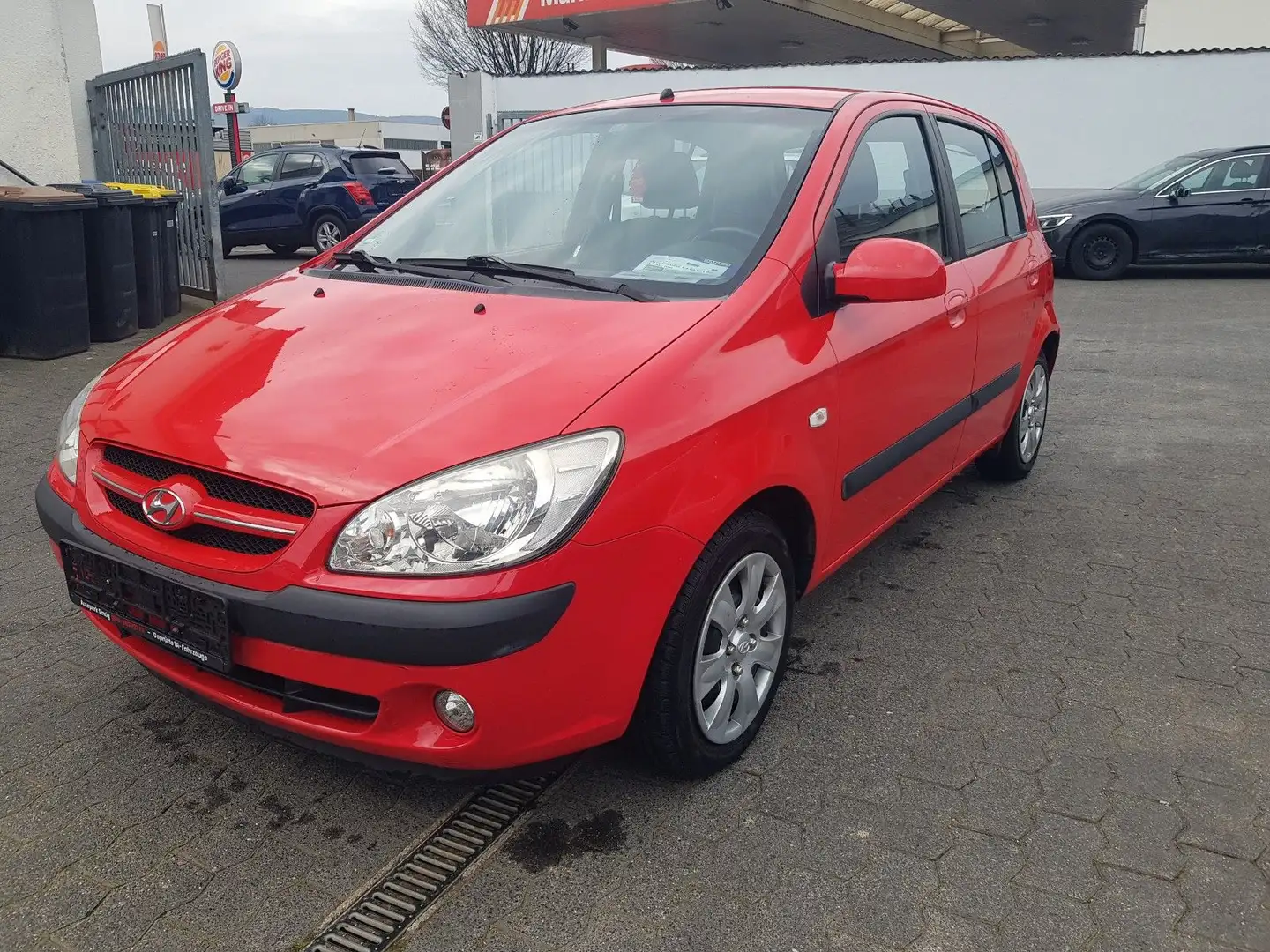 Hyundai Getz 1.4 GLS* Rojo - 1