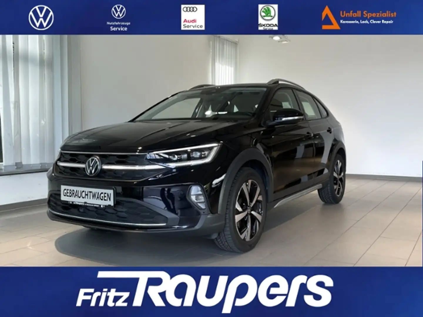 Volkswagen Taigo 1.0 DSG Style +ALLWETTER+MATRIX-LED Noir - 1