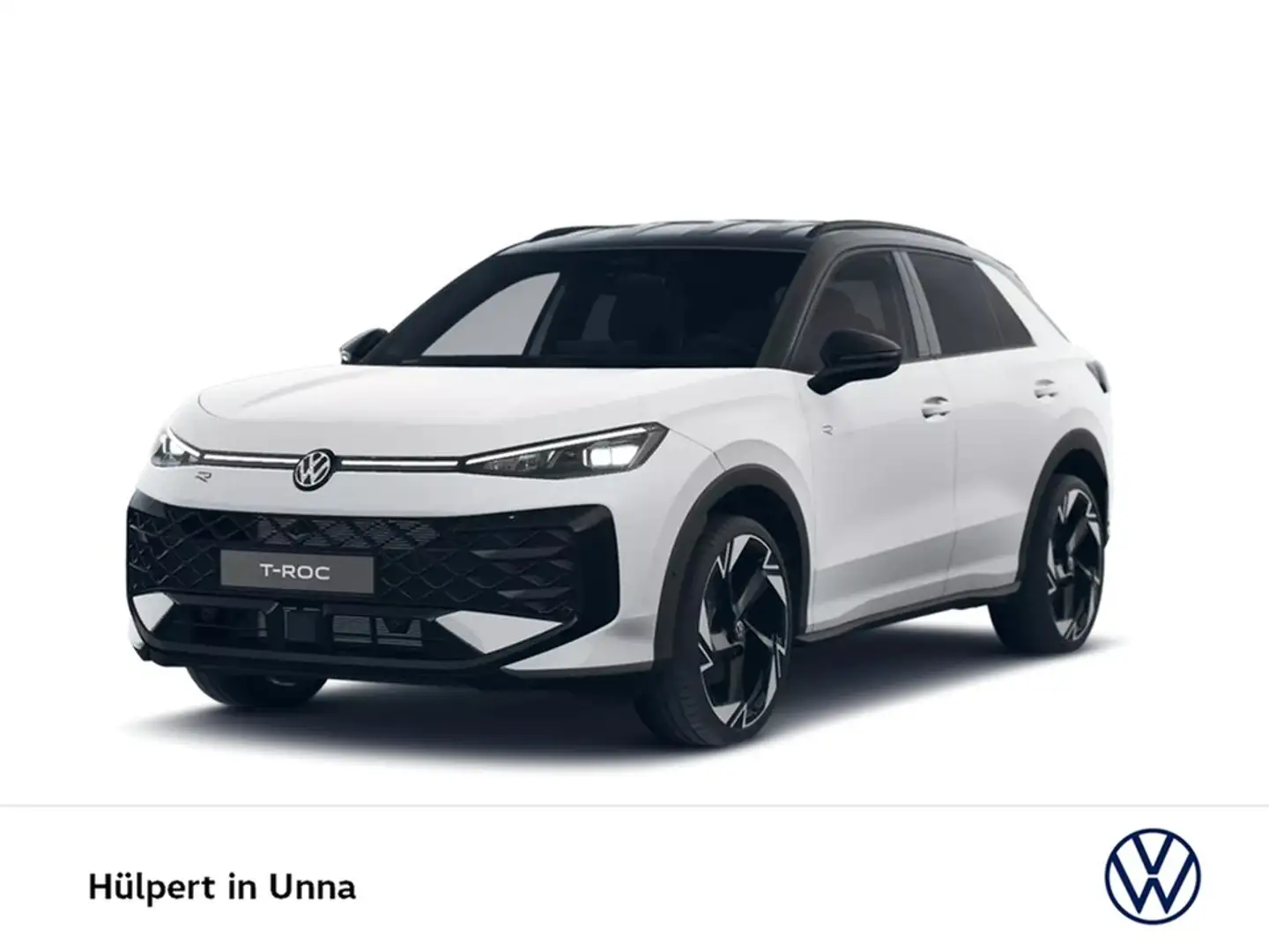 Volkswagen T-Roc 1.5 R-LINE DSG NEUESMODELL BLACKSTYLE LM20 Weiß - 2
