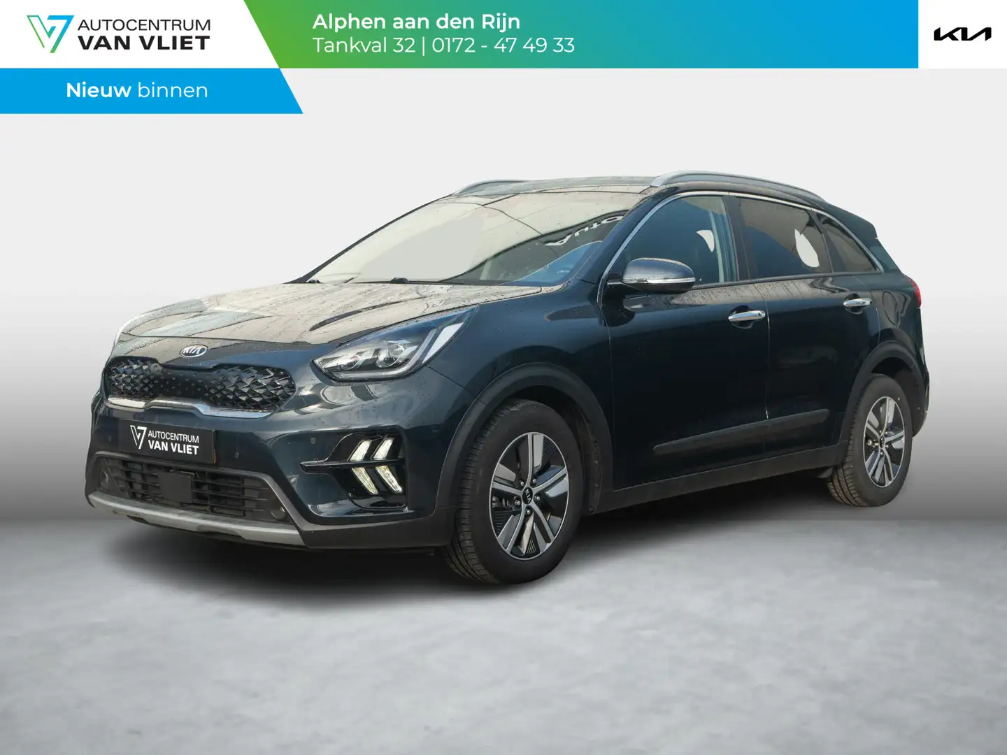 Kia Niro 1.6 GDi Hybrid DynamicPlusLine | Stoel en stuurver Bleu - 1