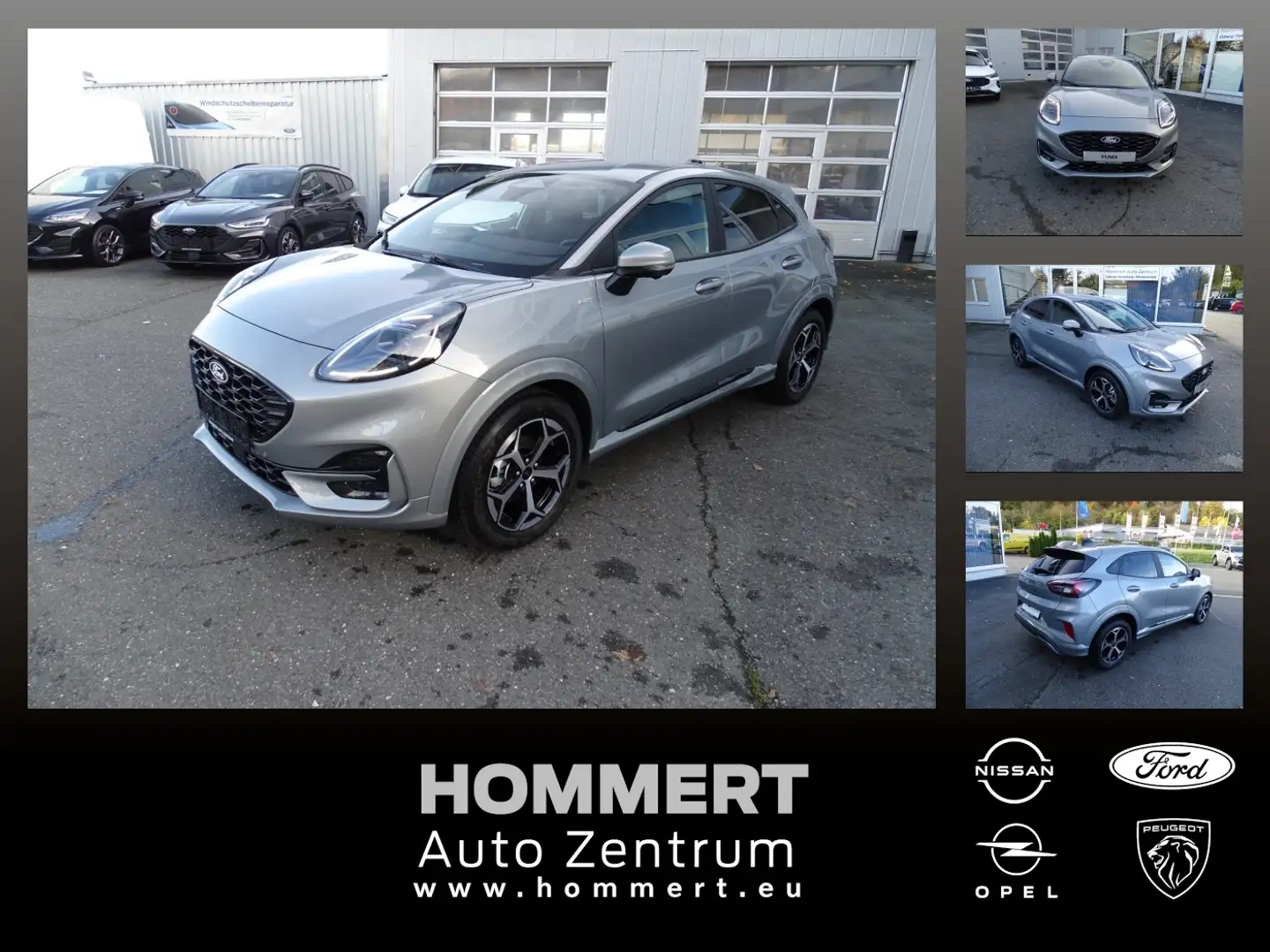 Ford Puma 1.0 EcoBoost ST-Linie ST-Line ACC+AHK+LED Argent - 1