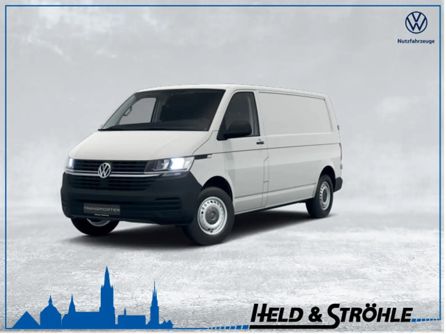 Volkswagen T6.1 Transporter T6.1 Kasten LR 81 kW TDI 5-Gang-Schalter Alb - 1