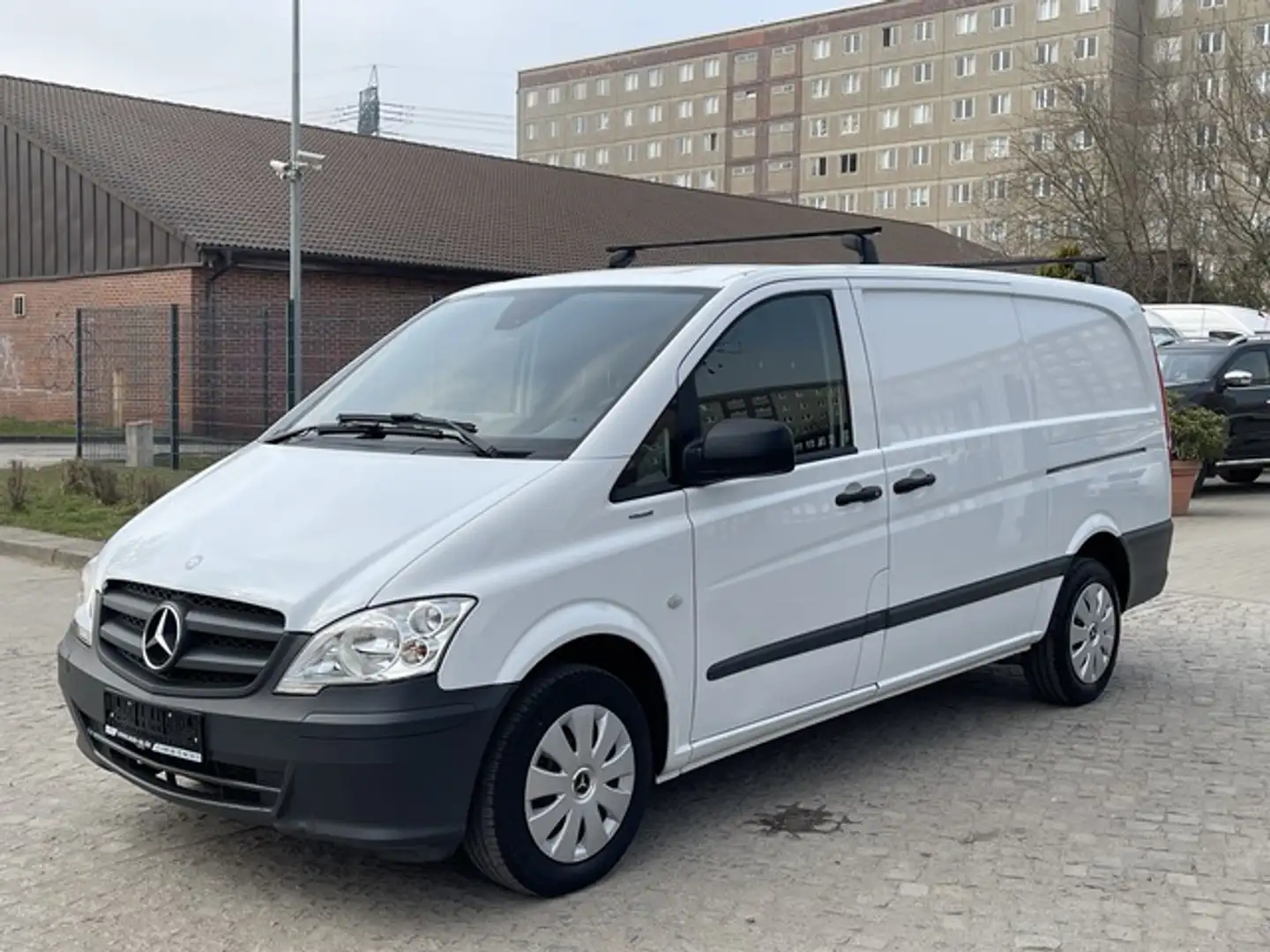 Mercedes-Benz Vito 113 CDI lang *AHK*WEBASTO*KLIMA Blanco - 2
