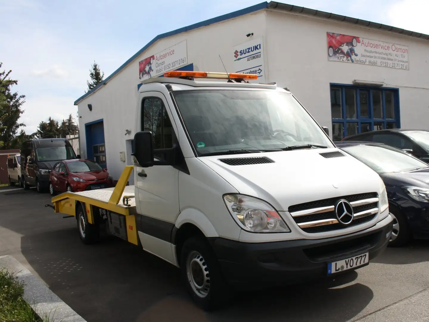 Mercedes-Benz Sprinter 316 CDI (906 Abschleppwagen Weiß - 1