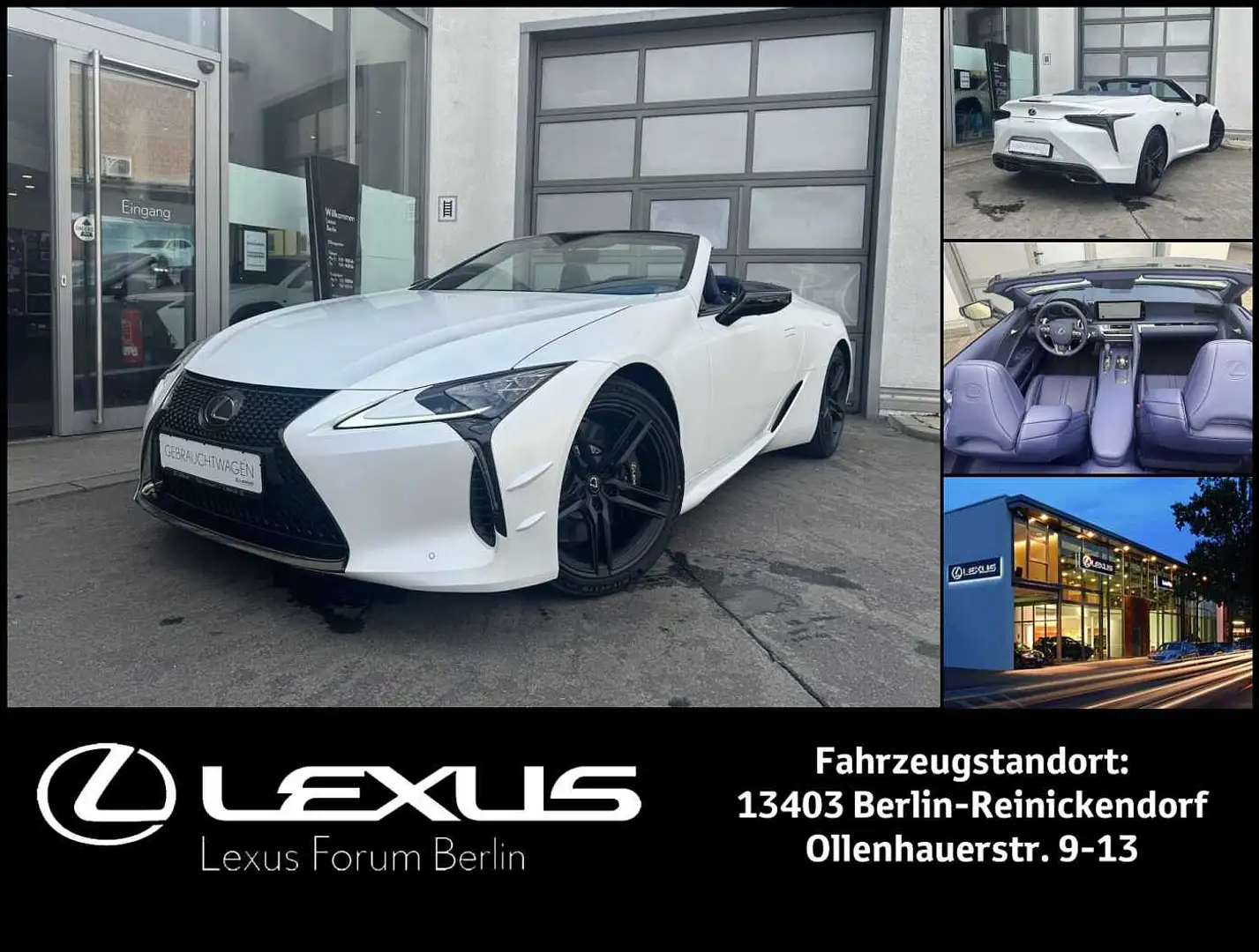 Lexus LC 500 LC500 Cabriolet Ultimate Edition * Nr. 148 / 165 * Weiß - 1