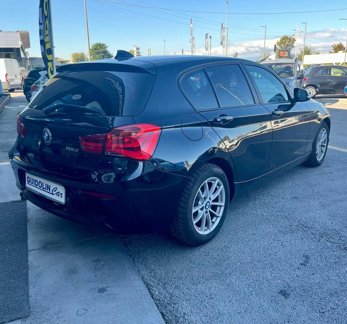 BMW 116 D NAVI SENS POST NEOPATENTATI Zwart - 2