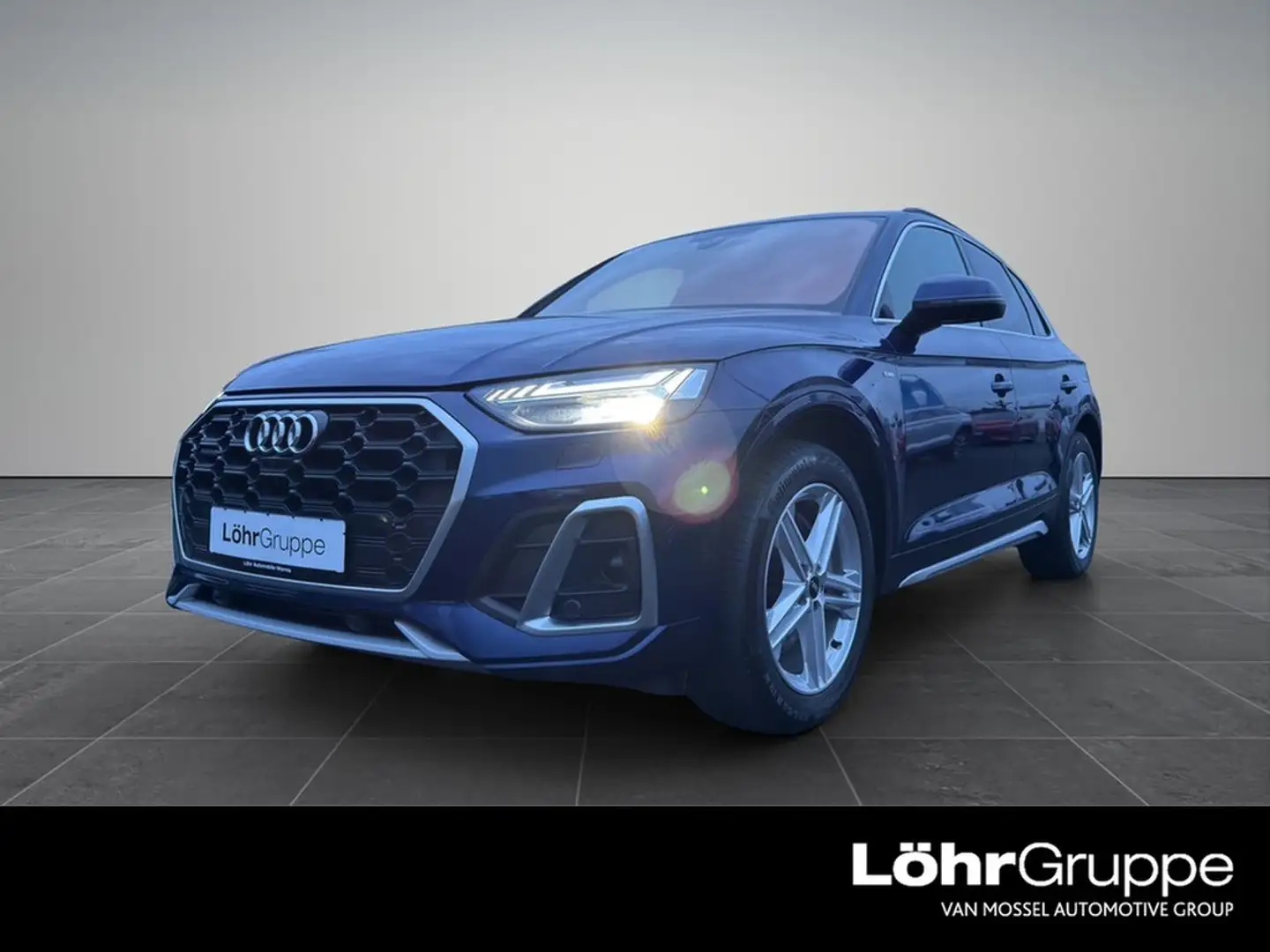 Audi Q5 55 TFSI e quattro S-Line *PANO*LUFT*B&O*LEDER* Blau - 1