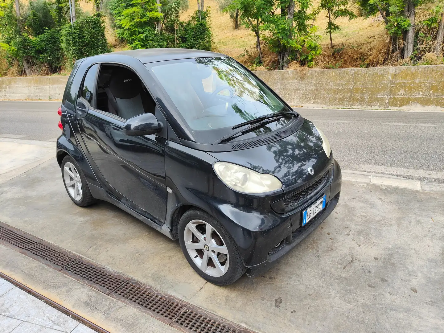 smart forTwo Fortwo 1.0 mhd Passion 71cv Nero - 1