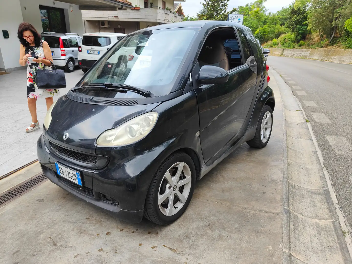 smart forTwo Fortwo 1.0 mhd Passion 71cv Nero - 2