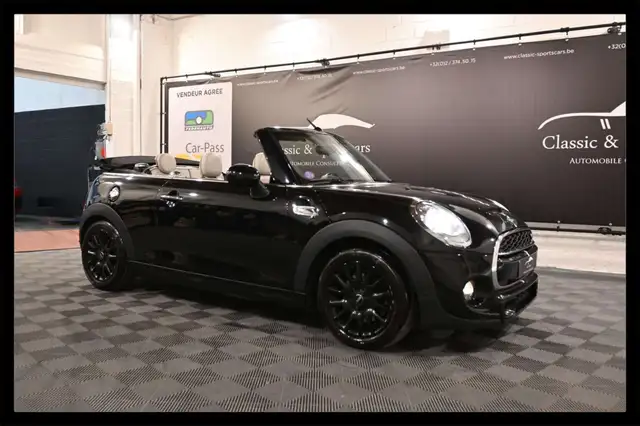 MINI Cooper S Cabrio 2.0i CABRIOLET / CUIR / LEDS / GPS NAVI / PDC