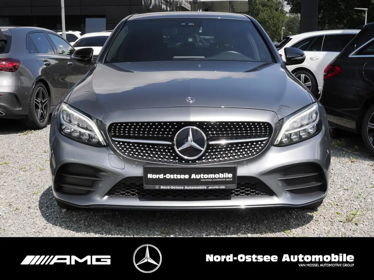 Mercedes-Benz C 180 AMG LED NIGHT PAKET KAMERA TEMPOMAT Gris - 2