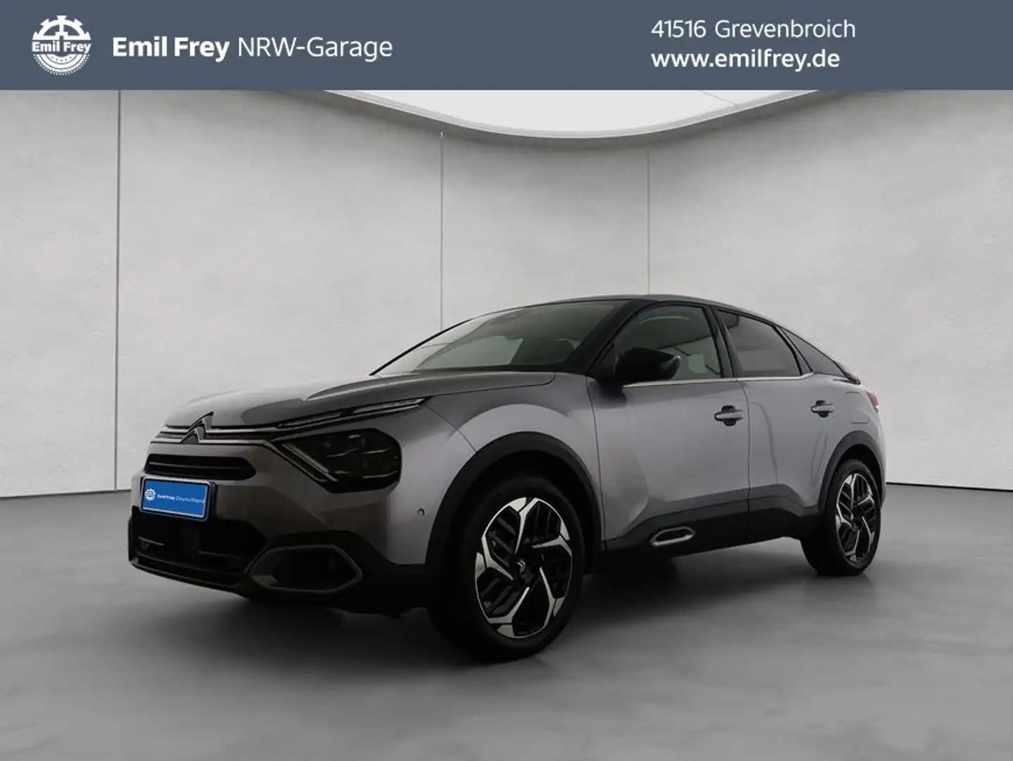 Citroen C4 PureTech 130 Stop&Start EAT8 SHINE PANO+LED+HUD Gris - 1