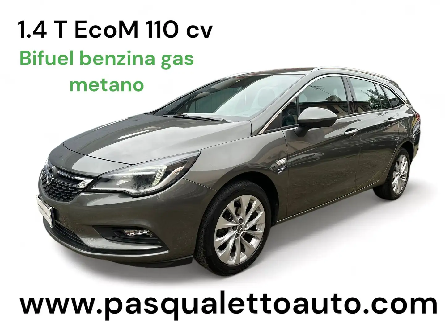 Opel Astra Astra Bifuel ST 1.4 t Dynamic ecoM 110cv Gris - 1