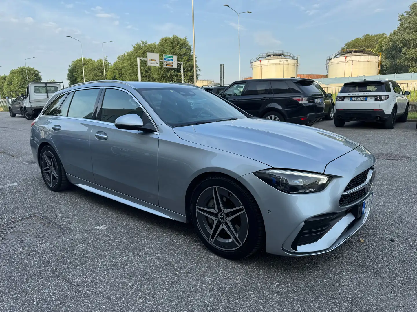 Mercedes-Benz C 220 d SW mhev Premium auto Ezüst - 1