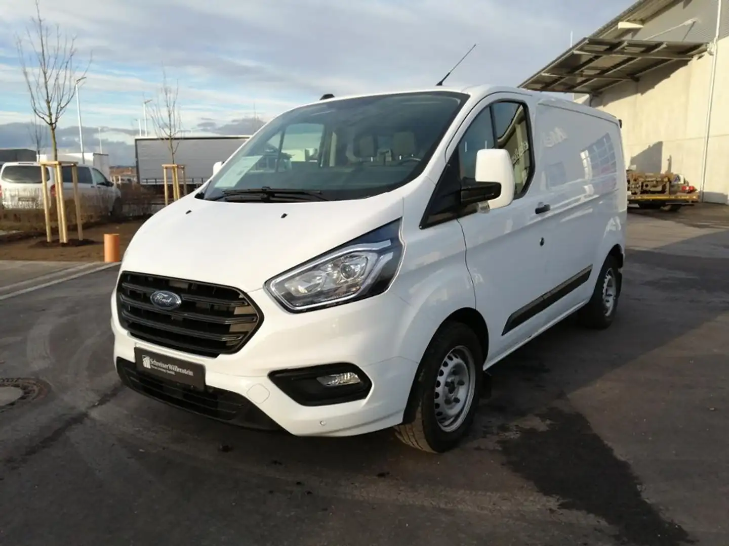 Ford Transit Custom 2.0 TDCi 300 L1 Trend KA Klima*AHK Blanc - 2