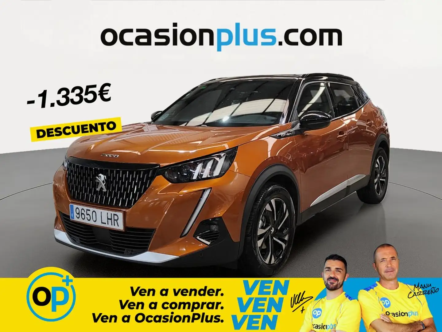 Peugeot 2008 1.2 PureTech S&S GT Line EAT8 130 Naranja - 1