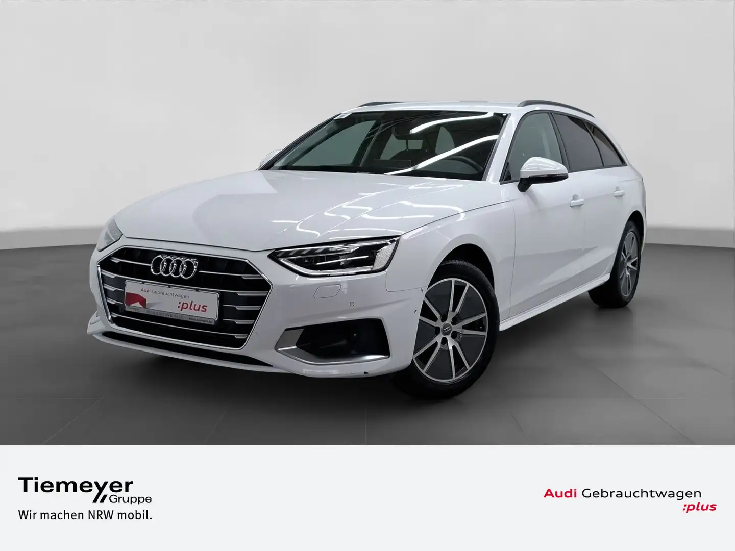 Audi A4 35 TFSI ADVANCED BuO LM17 MATRIX NAVI Blanc - 1