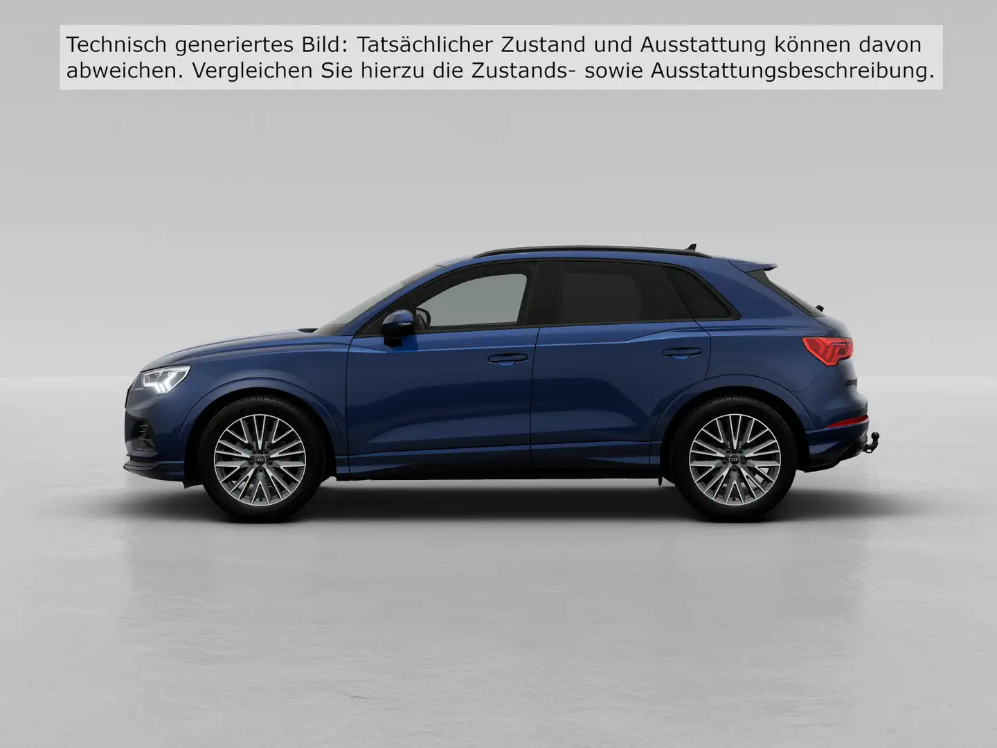 Audi Q3 advanced 35 TFSI S tr S line/AHK/LED/Nav/Kam/ Blau - 2