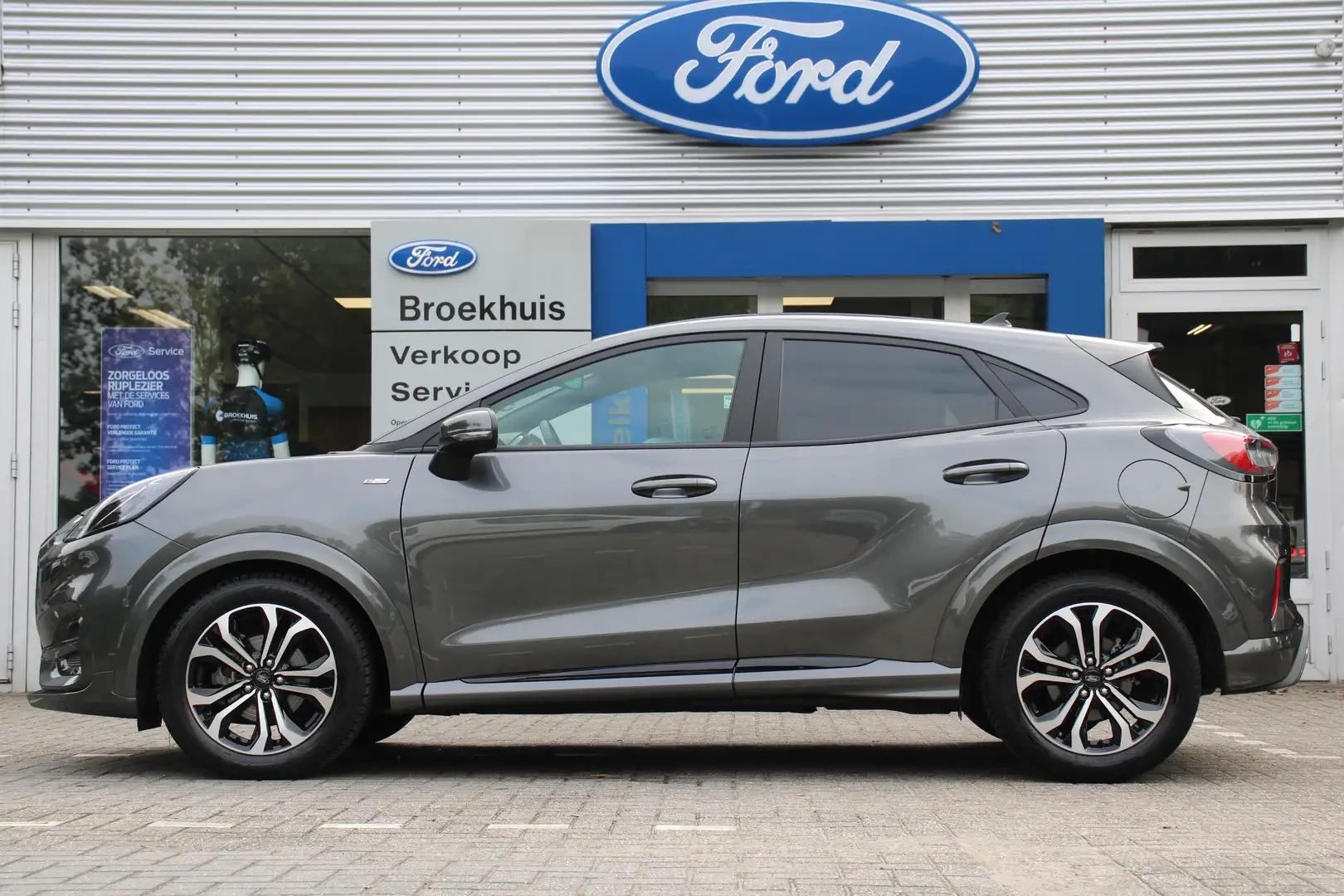 Ford Puma 1.0EB ST-Line Hybrid | AUTOMAAT | ADAPTIVE CRUISE Gris - 2
