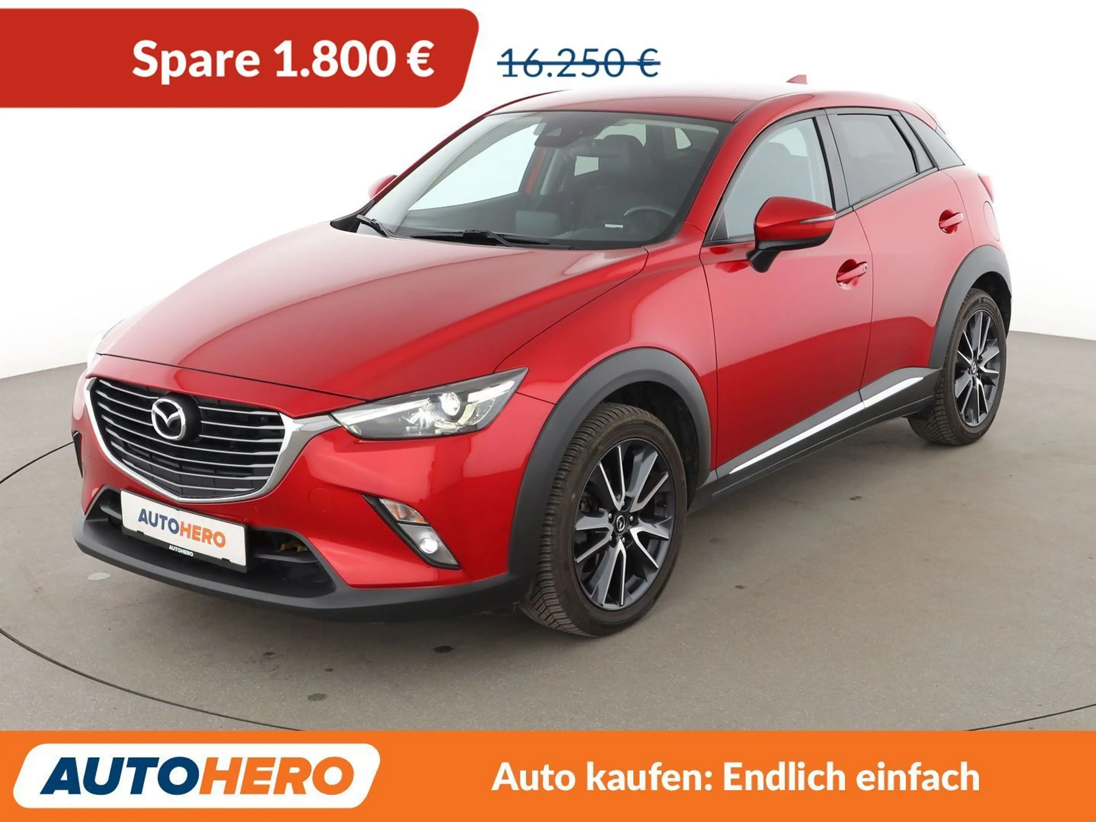 Mazda CX-3 2.0 Sports-Line Aut.*NAVI*TEMPO*PDC*SHZ*