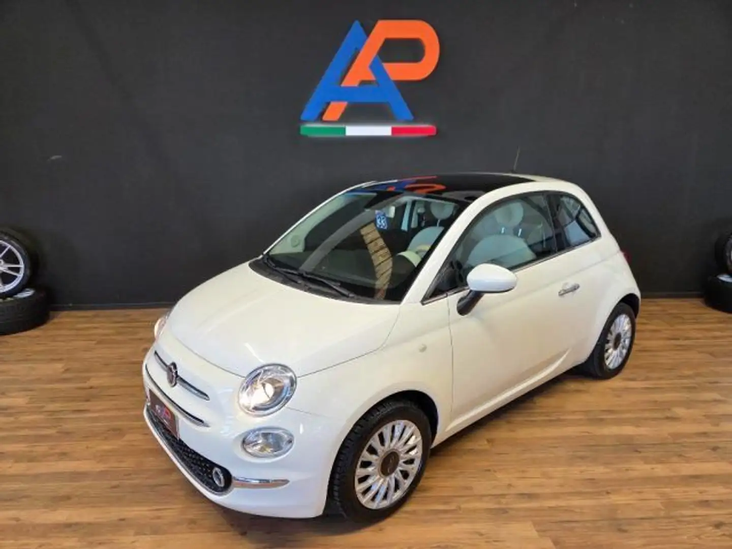 Fiat 500 1.2 Lounge 'FORMULA FINANZIAMENTO' Bianco - 2