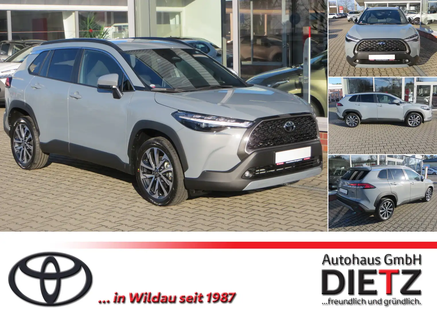 Toyota Corolla Cross 1.8 Hybrid Team D FWD (EURO 6e) Gri - 1