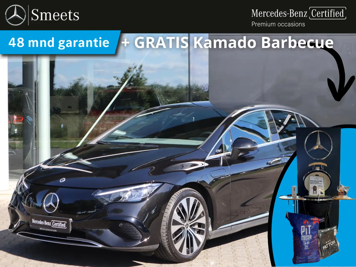Mercedes-Benz EQE 300 Sport Edition 89 kWh Noir - 1