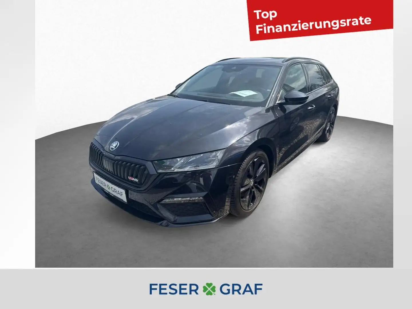 Skoda Octavia Combi RS 2.0 TDI DSG *AHK*NAVI*ACC* Schwarz - 1