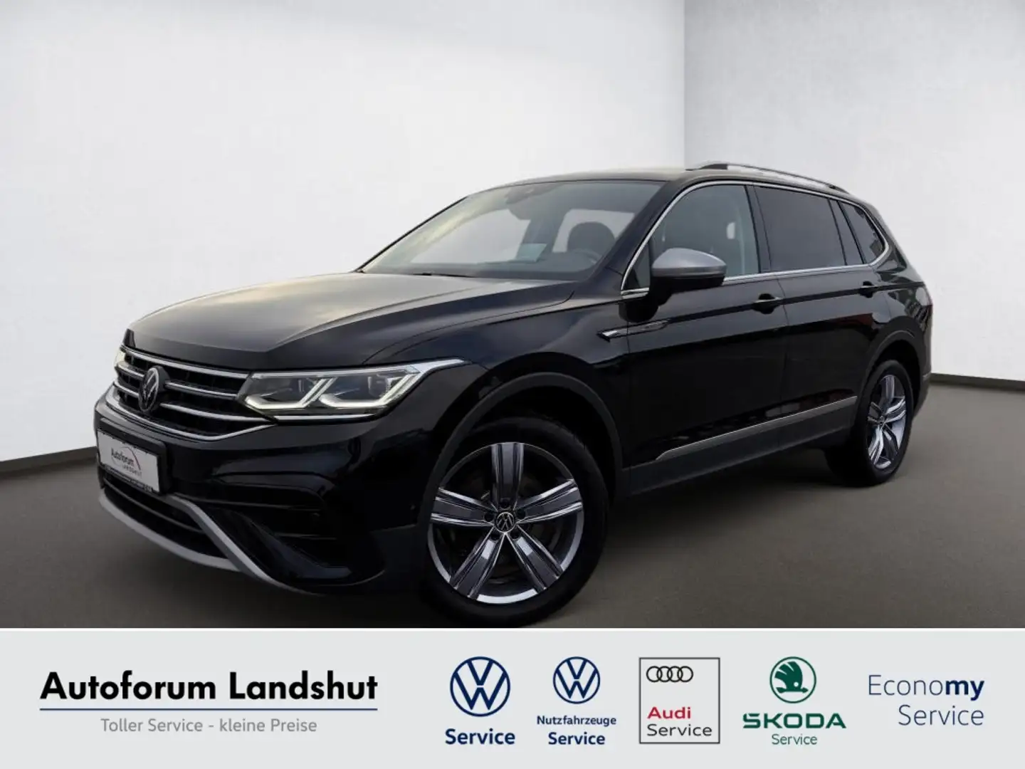 Volkswagen Tiguan Allspace 2.0 TSI Elegance 4M 360°/7-Sitze Schwarz - 1