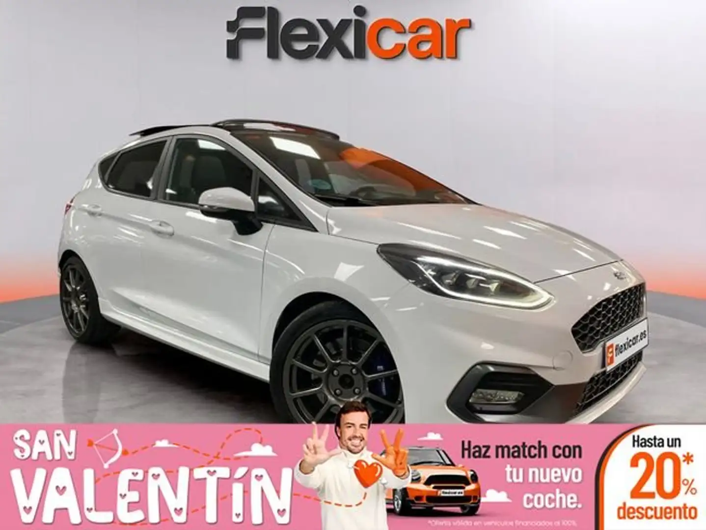Ford Fiesta 1.5 Ecoboost ST Blanc - 1