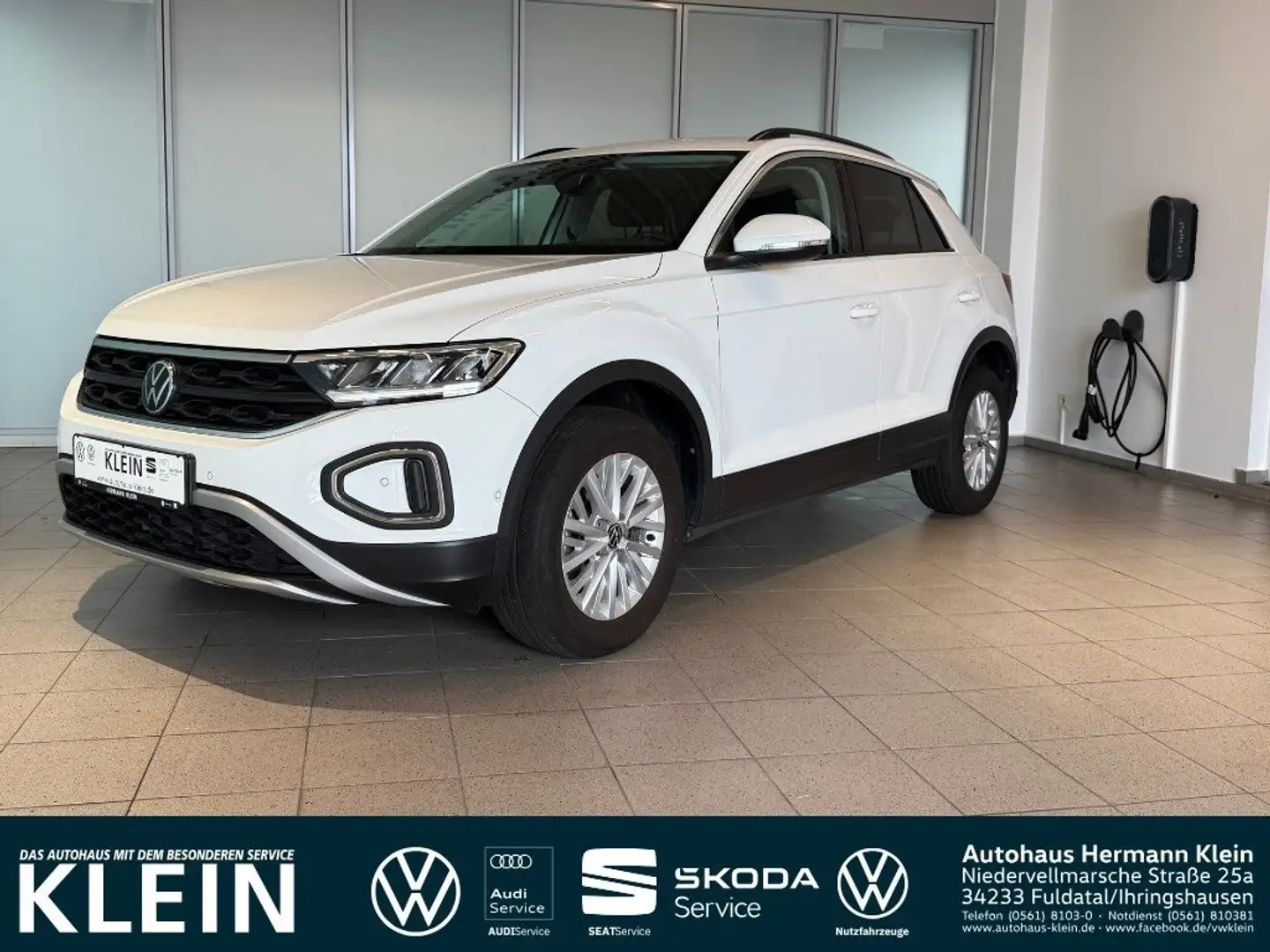 Volkswagen T-Roc Life 1,0 TSI Alarmanlage, ACC, LED Wit - 1