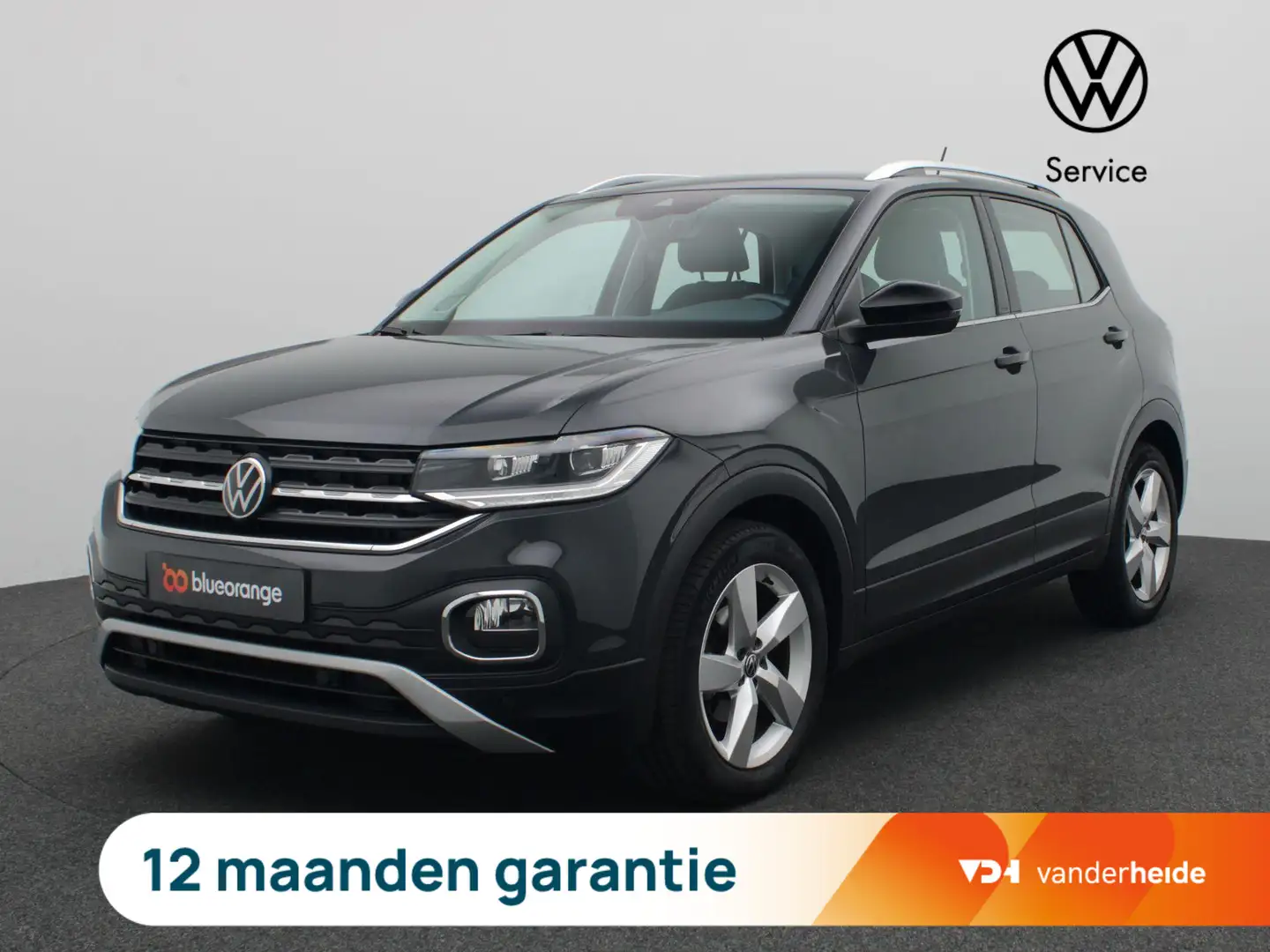 Volkswagen T-Cross 1.0 TSI Style 110PK DSG full led, Beats audio, ada Grijs - 1