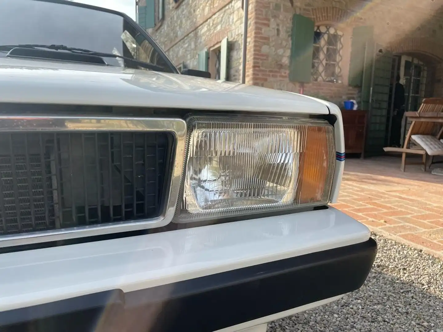 Lancia Delta 1.6 Turbo HF Martini Blanc - 2