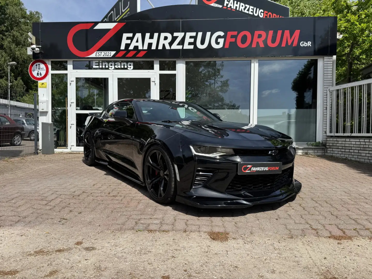 Chevrolet Camaro V8 Leder*Carplay*ACS*Edelbrock*Blackhawk Černá - 2